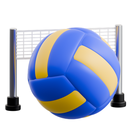 Volleyball  3D Icon