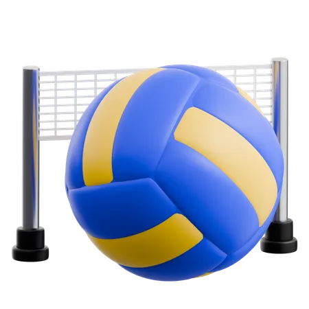 Volleyball  3D Icon