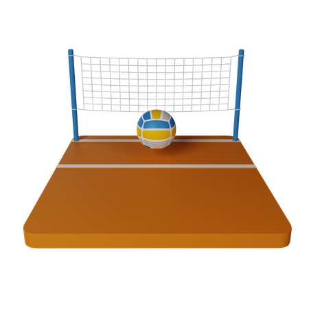 Volleyball  3D Icon