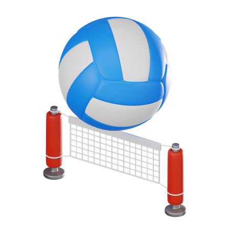 Volleyball  3D Icon