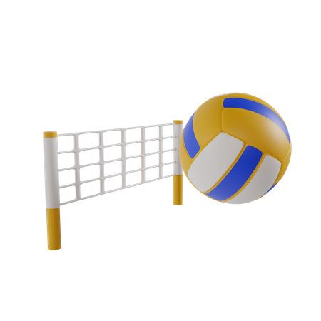 Volleyball  3D Icon