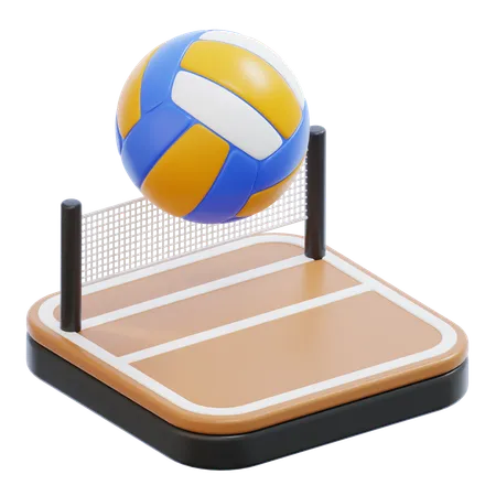 Volleyball  3D Icon