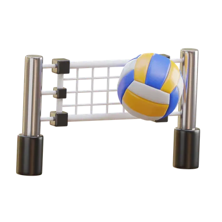 Volleyball  3D Icon