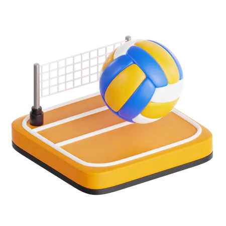 Volleyball  3D Icon