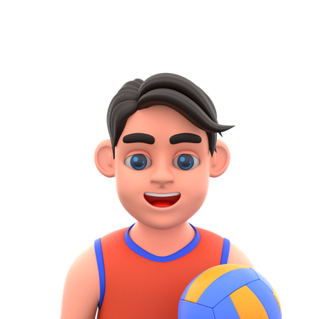 Volleyball  3D Icon