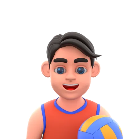 Volleyball  3D Icon