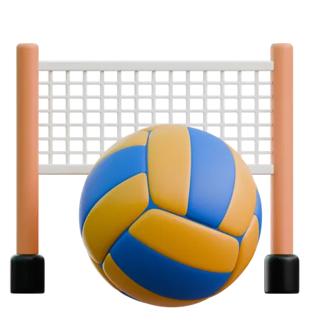 Volleyball  3D Icon