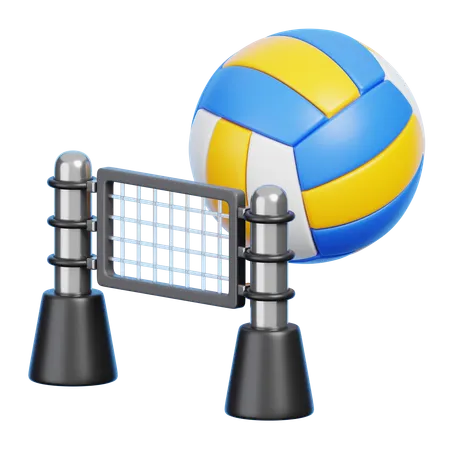 Volleyball  3D Icon