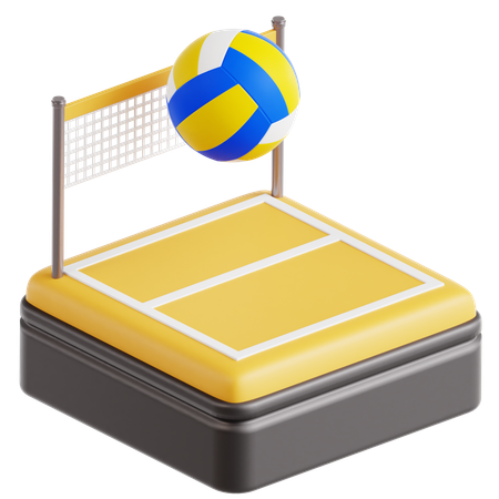 Volleyball  3D Icon