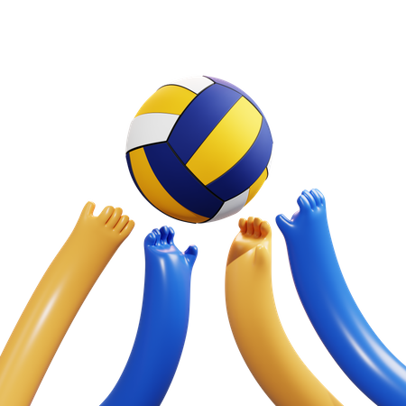 Volleyball  3D Icon