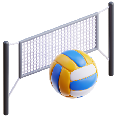 Volleyball  3D Icon