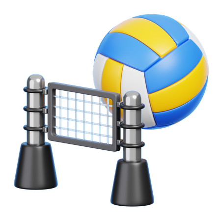 Volleyball  3D Icon