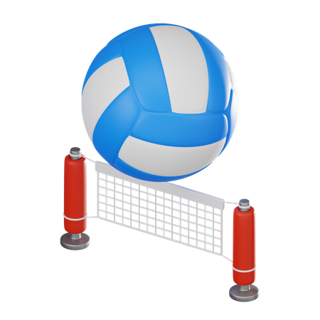 Volleyball  3D Icon