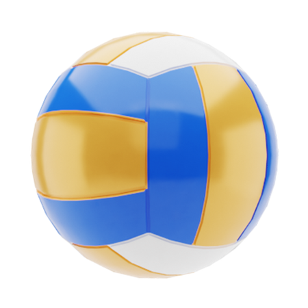 Volleyball  3D Illustration