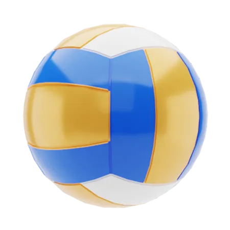 Volleyball  3D Illustration