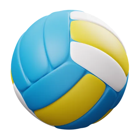 Volleyball  3D Illustration