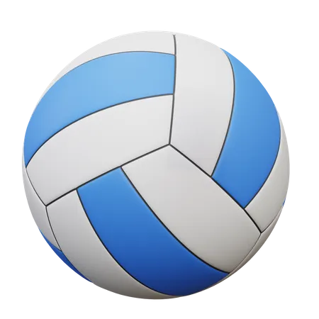 3 D Illustration Of A Volleyball Ball 3D Icon