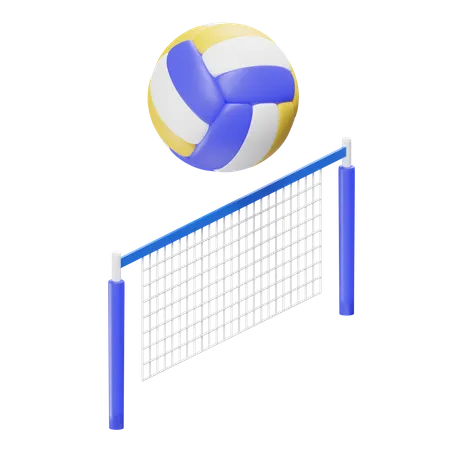 Volleyball  3D Icon