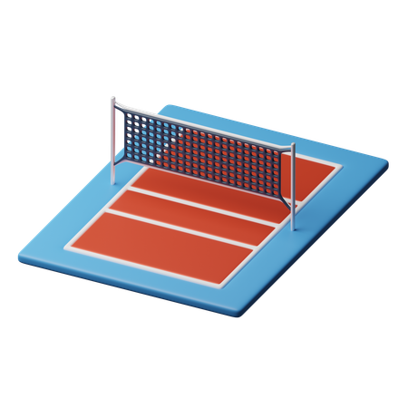Volleyball court  3D Icon