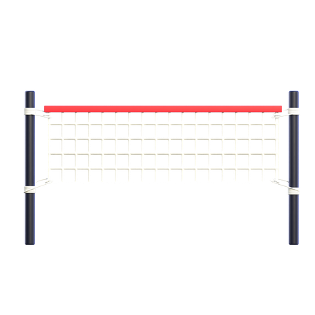 Volleyball Court  3D Icon