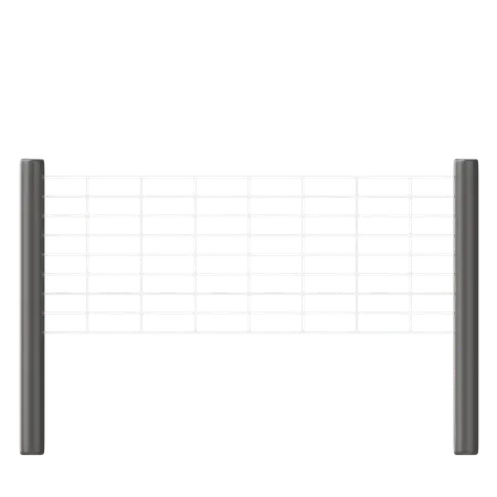 Volleyball Net  3D Icon