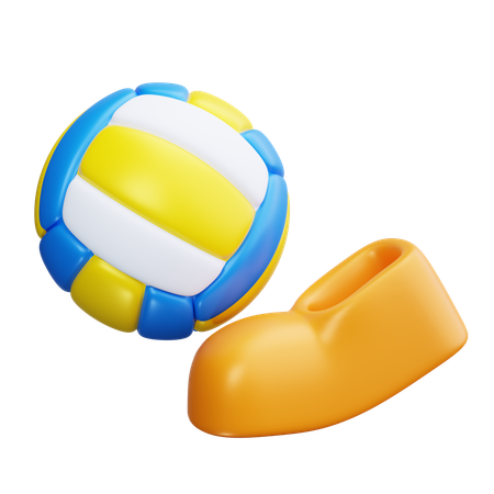 Volleyball Shoes  3D Icon