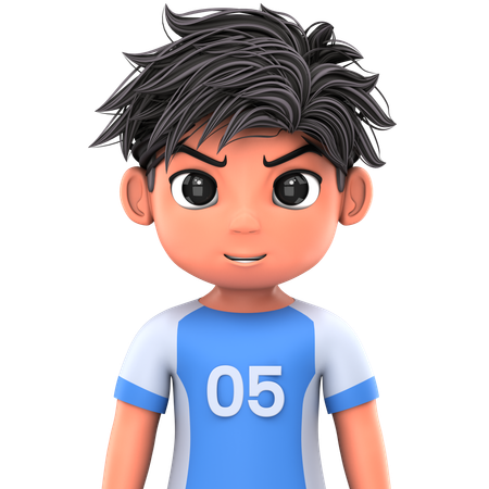 Volleyballspieler  3D Icon