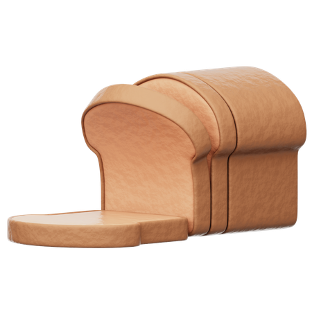 Weizenvollkornbrot  3D Icon