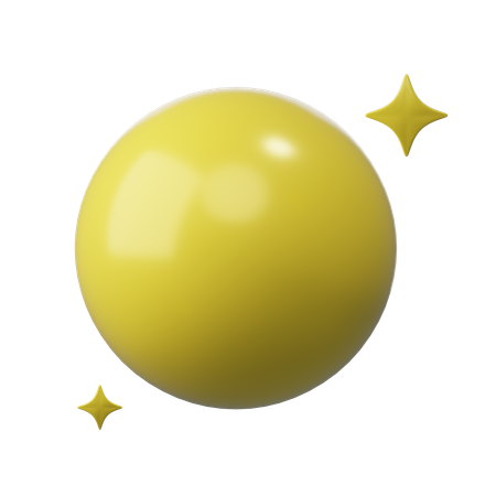 Vollmond  3D Icon