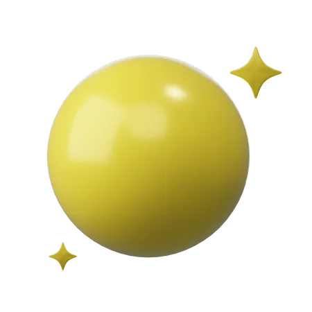 Vollmond  3D Icon