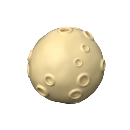 Vollmond  3D Icon