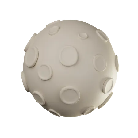 Vollmond  3D Icon