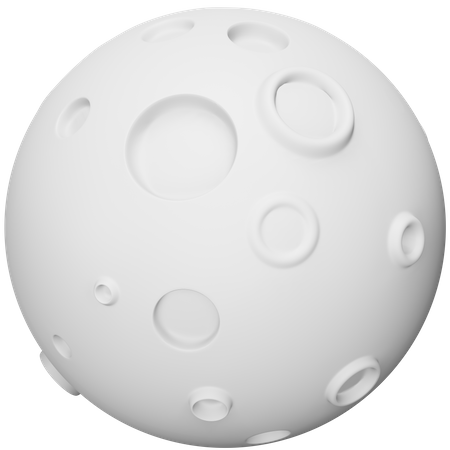 Vollmond  3D Icon