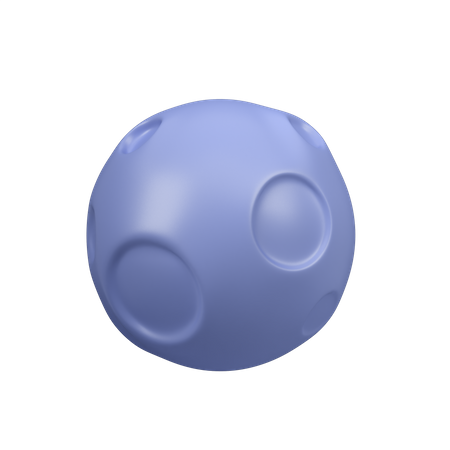 Vollmond  3D Icon