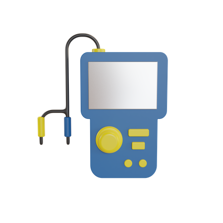 Voltage Meter  3D Icon