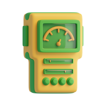 Voltmeter  3D Icon