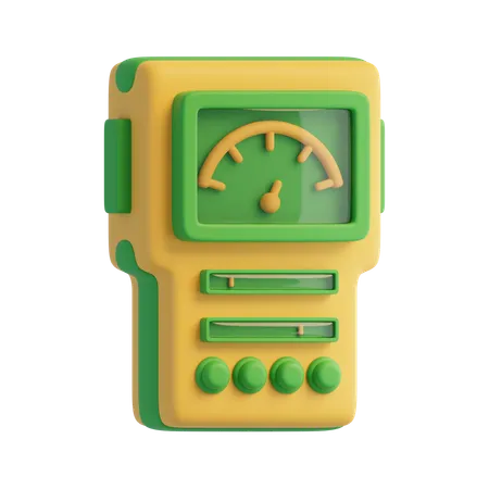Voltmeter  3D Icon