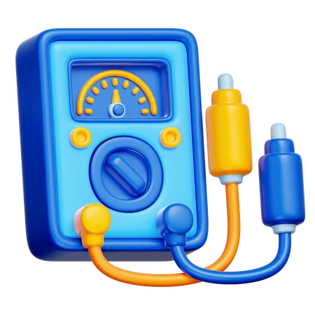 Voltmeter  3D Icon