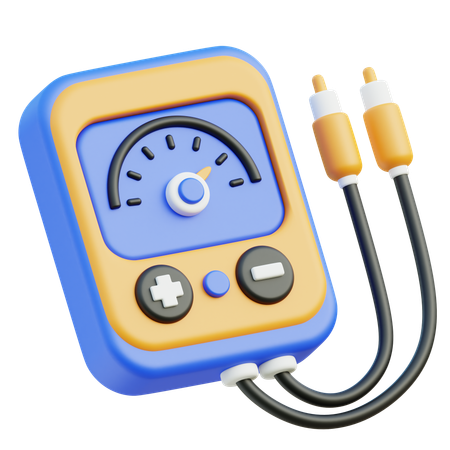 Voltmeter  3D Icon