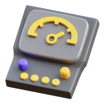 Voltmeter  3D Icon