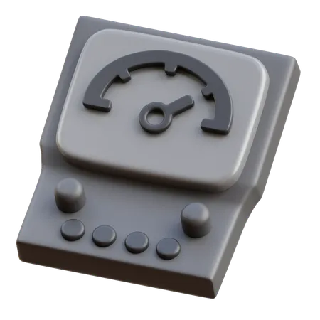 Voltmeter  3D Icon