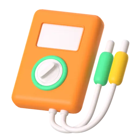 Voltmeter  3D Icon