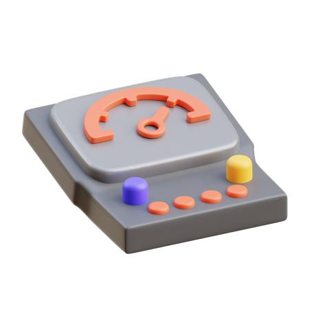 Voltmeter  3D Icon