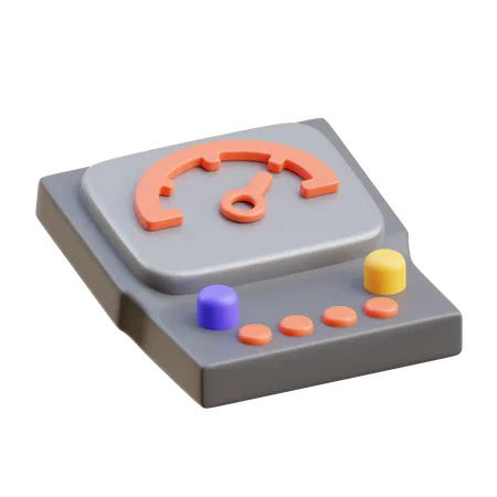 Voltmeter  3D Icon