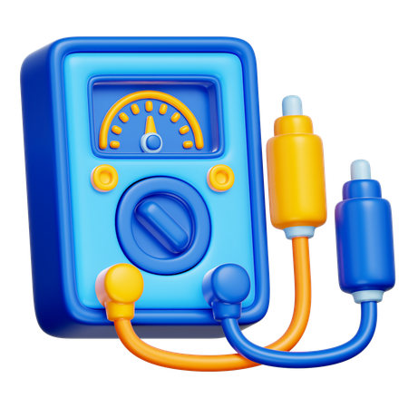 Voltmeter  3D Icon