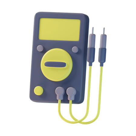 Voltmeter  3D Icon