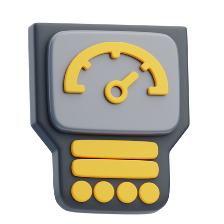 Voltmeter  3D Icon