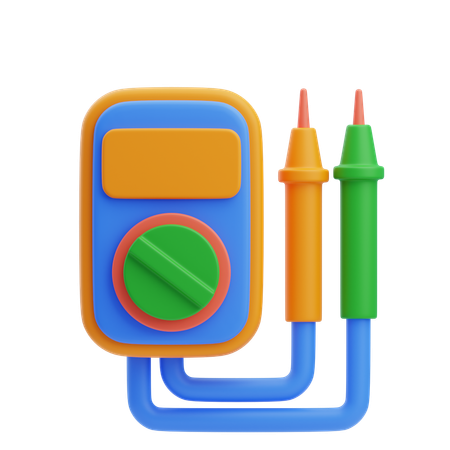Voltmètre  3D Icon