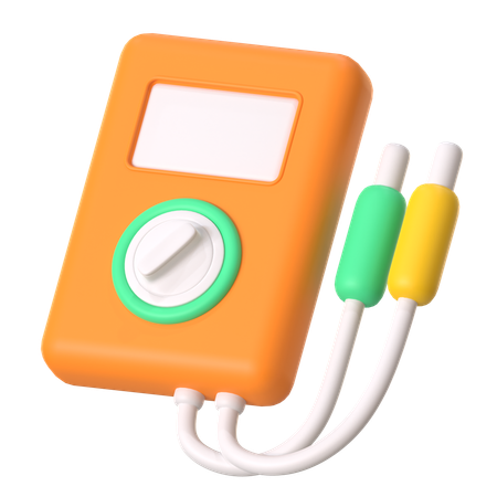Voltmètre  3D Icon