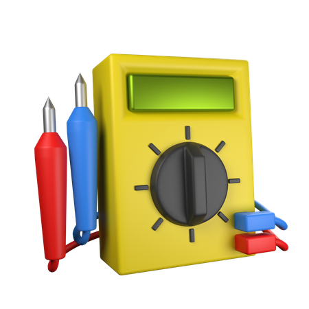 Voltmètre  3D Icon